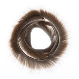 Zonker Strip Muskrat - Brown Olive-32-2,5, 2,5 mm