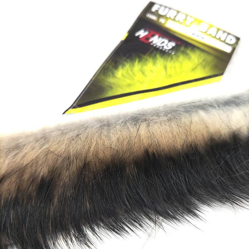 Furry Band - Nature Brown Grizzled - Black 609