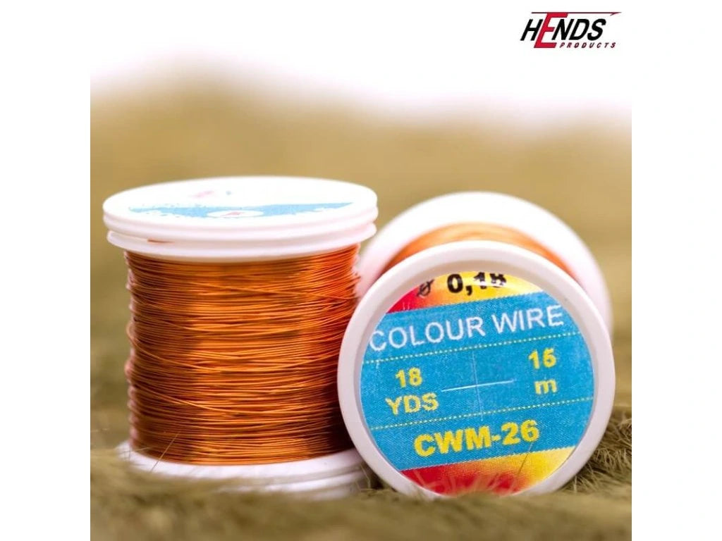 Hends Colour Wire 0,18 - Orange - 26