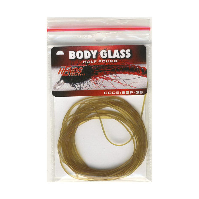 Body Glass Round (larva lace) - Olive light - 39