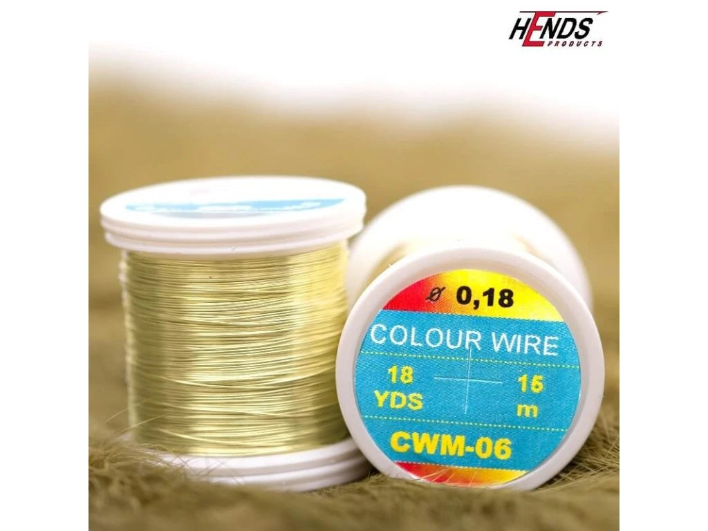 Hends Colour Wire 0,14 - Yellow - 06