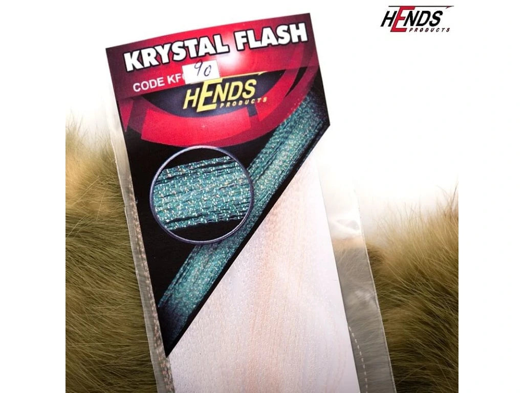 Krystal Flash - White Brown shine - 90