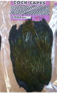 Cock Capes - 320 Grizzled Green