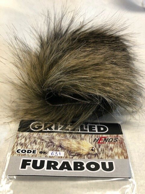 Hends Grizzly furabou 80–100 mm - Hare Fur syntethic-631