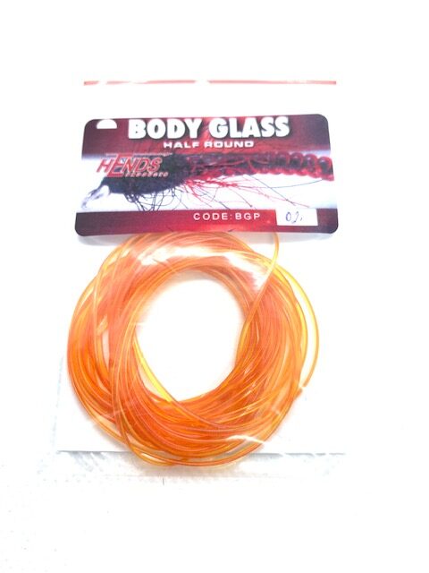 Body Glass Round (larva lace) - Yellow Fluo - 90
