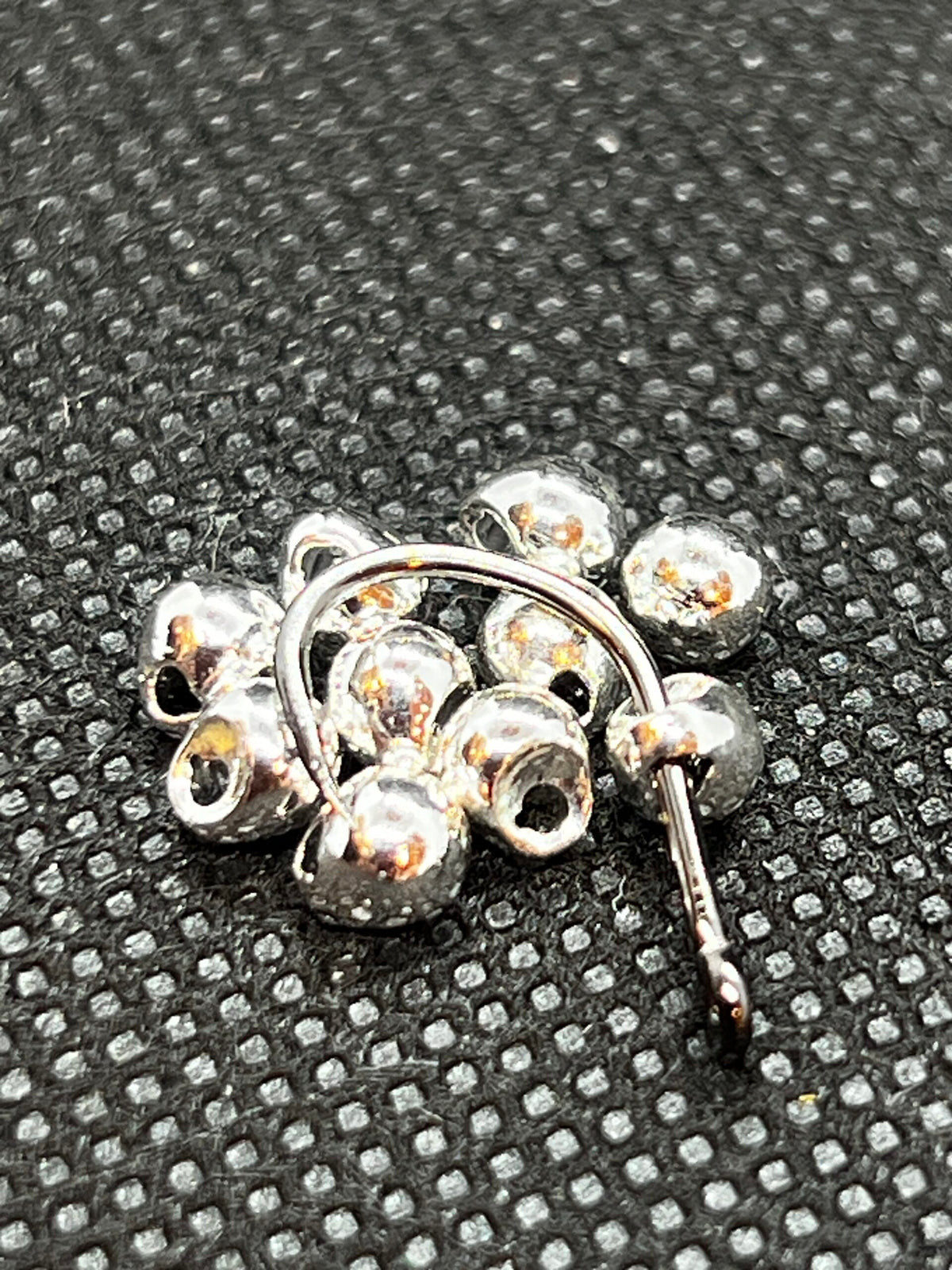 Tungsten 4 mm Jig Off / Offset Beads - Silver