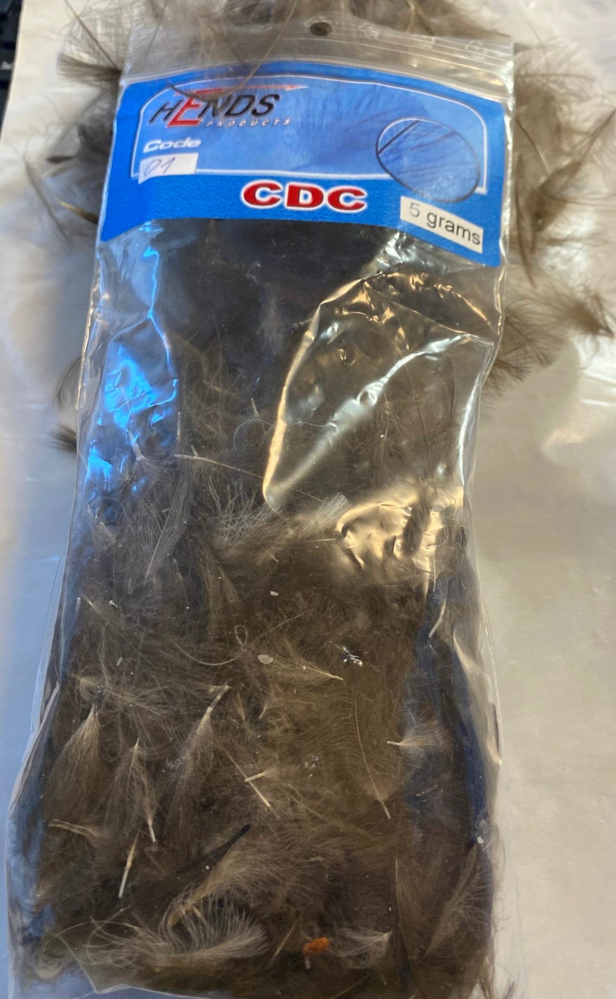 Hends CDC Feathers 5 g - NATURE GRAY - 01