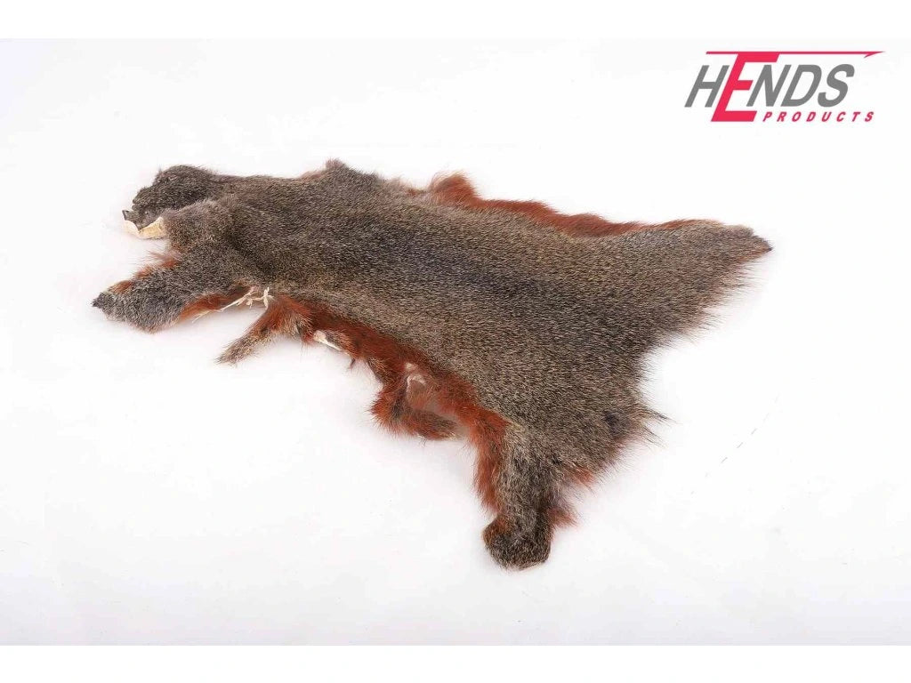 Hends Squirrel Skin - Natural Brown Grizzled