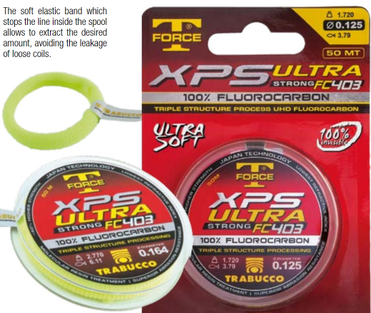 Trabucco RED XPS Ultra Strong FlouroCarbon FC403 image 0