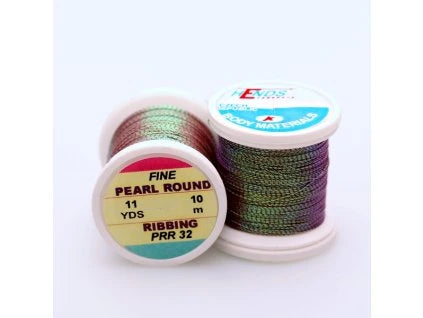 Hends Pearl Round Ribbing - Olivebrown dk. Pearl - 32