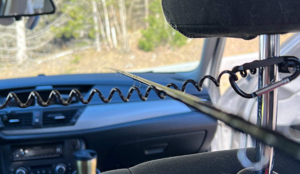 Fluestang oppheng til bil
