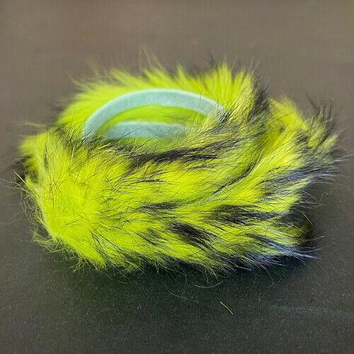Two Tone Rabbit Strips - Chartreuse - Black-899