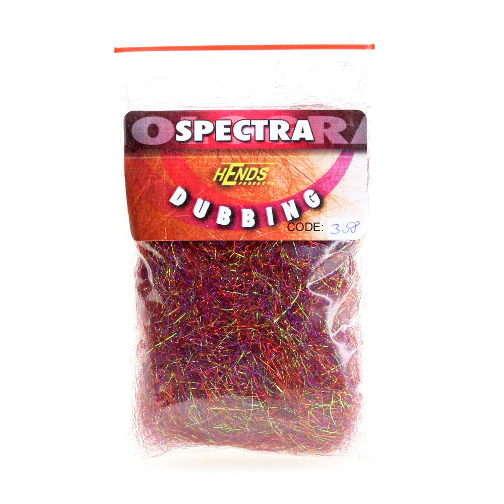Spectra Dubbing - rainbow - Orange / red - 358