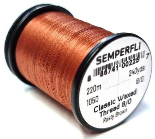 Semperfli Classic Waxed Thread 12/0 220 m Wood Duck