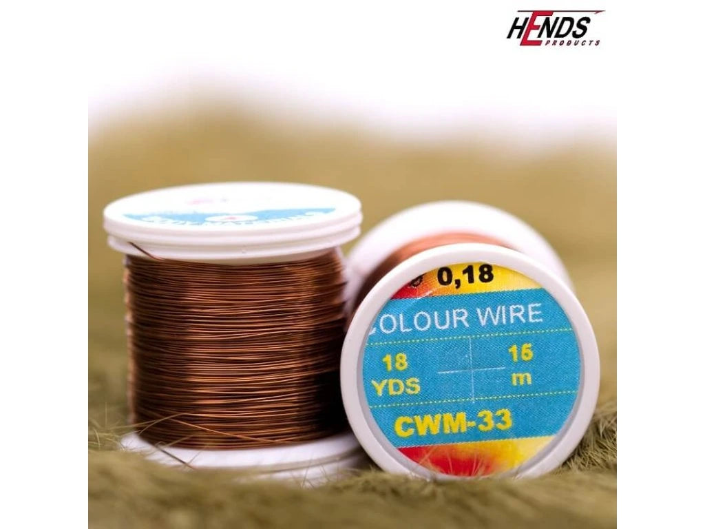 Hends Colour Wire 0,18 - Brown - 33