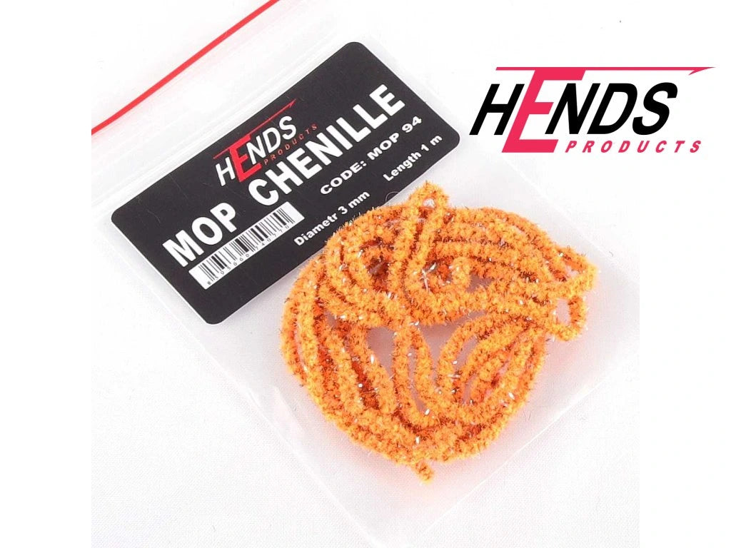 Mop Chenille 3 mm - Fl. Orange - 94