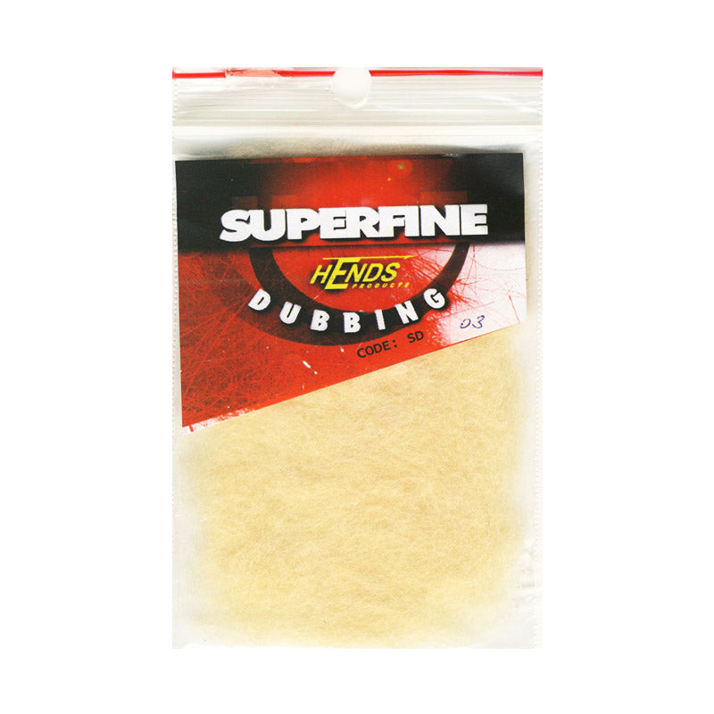 Hends tørrflue Superfine Dubbing - Beige yellow - 03