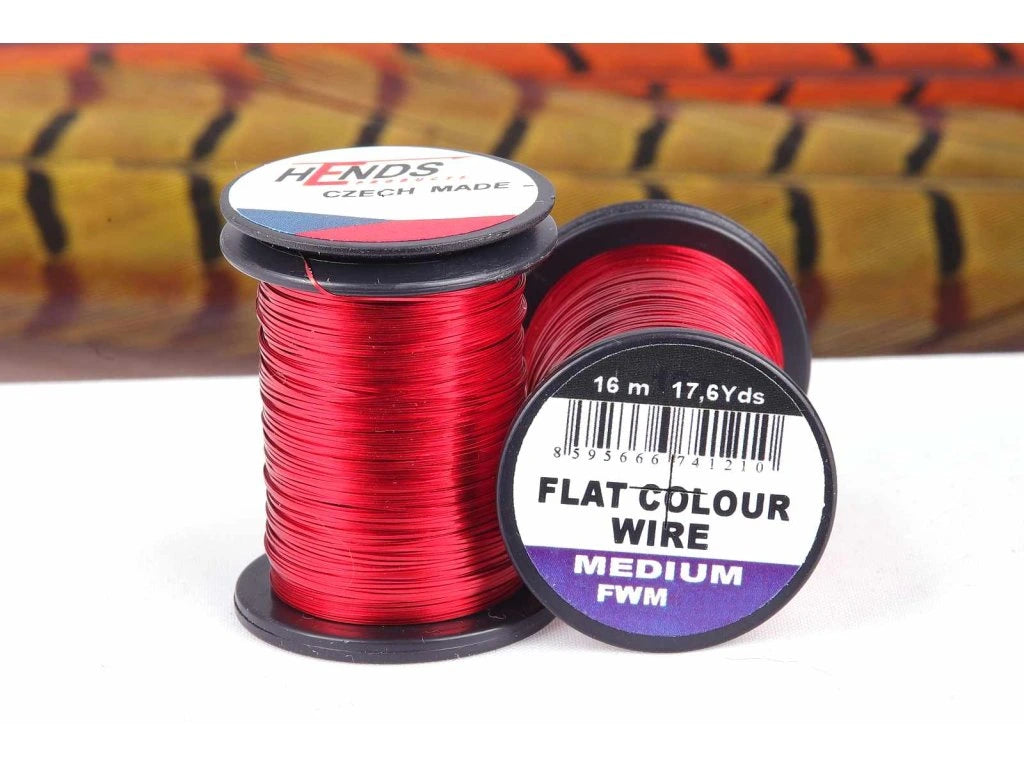 Hends Flat Wire - Red - 03