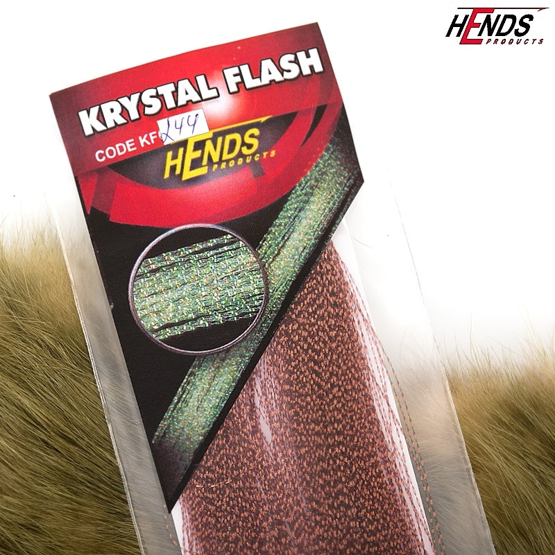 Krystal Flash - Brown dk. Brown shine - 244
