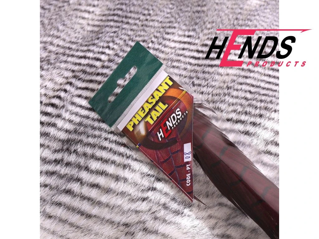 Hends Pheasant Tail - Red - 08
