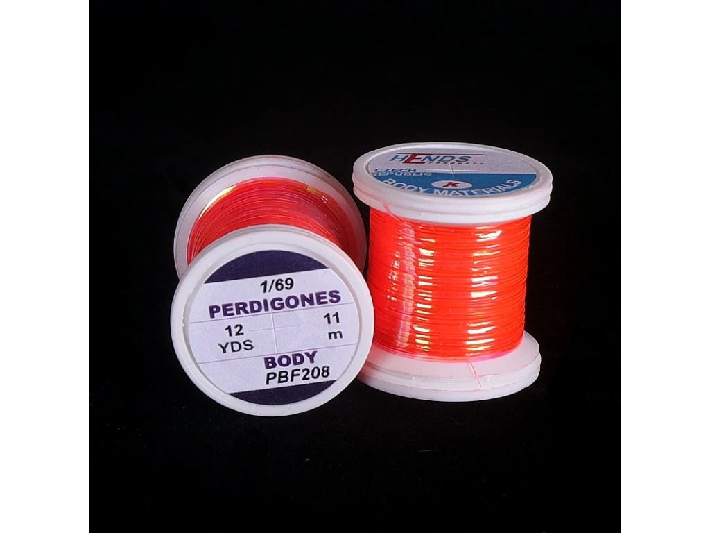 Hends Perdigones pearl body Fine - UV Neon Redorange 208