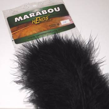 Hends Marabou - Black - 38 image
