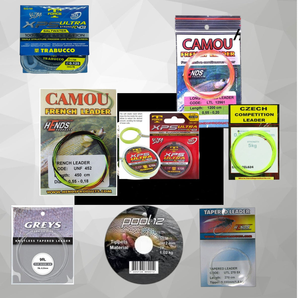 Fortommer, Spissmaterialer, microring, indikator m.m