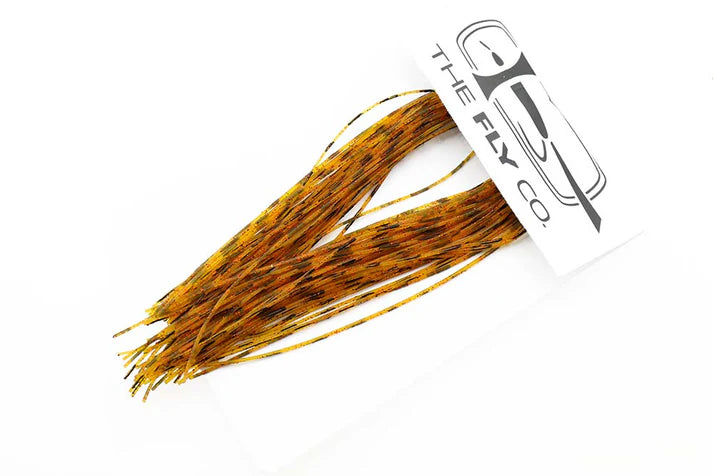 SiliLegs Barred /Flake - Barred on Orange