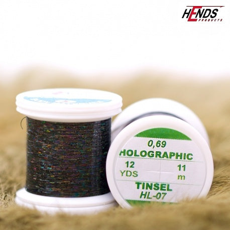 Holographic Tinsel - Black - 07