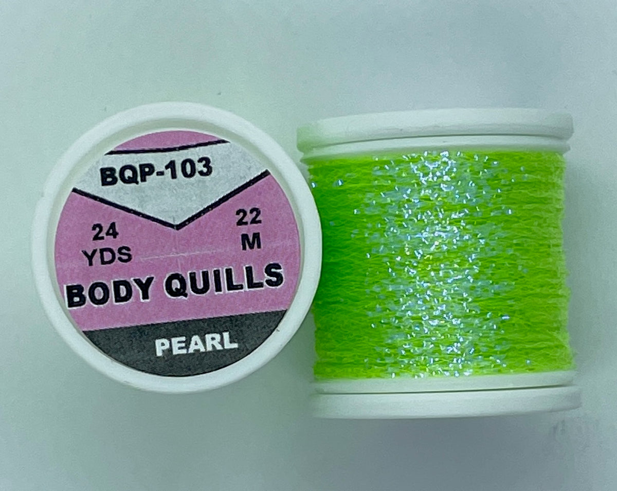 Hends Body Quills - Chart green pearl-103