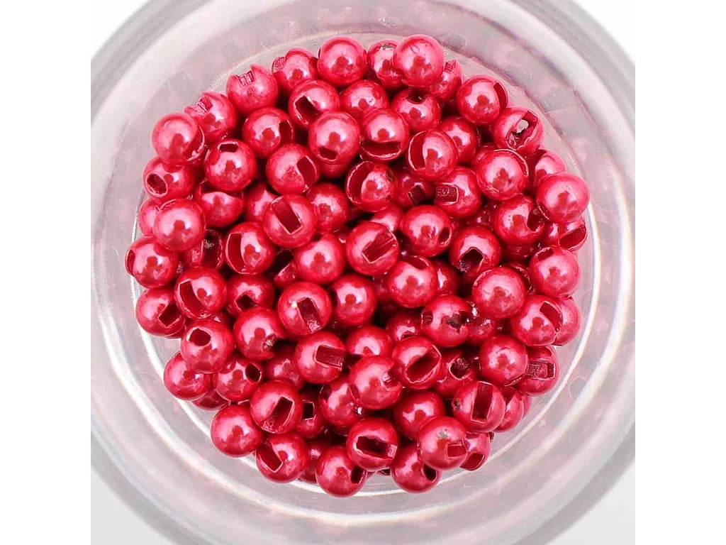 Hends Beads Jig Tungsten Slotted - Violet/Red, 3,3 mm