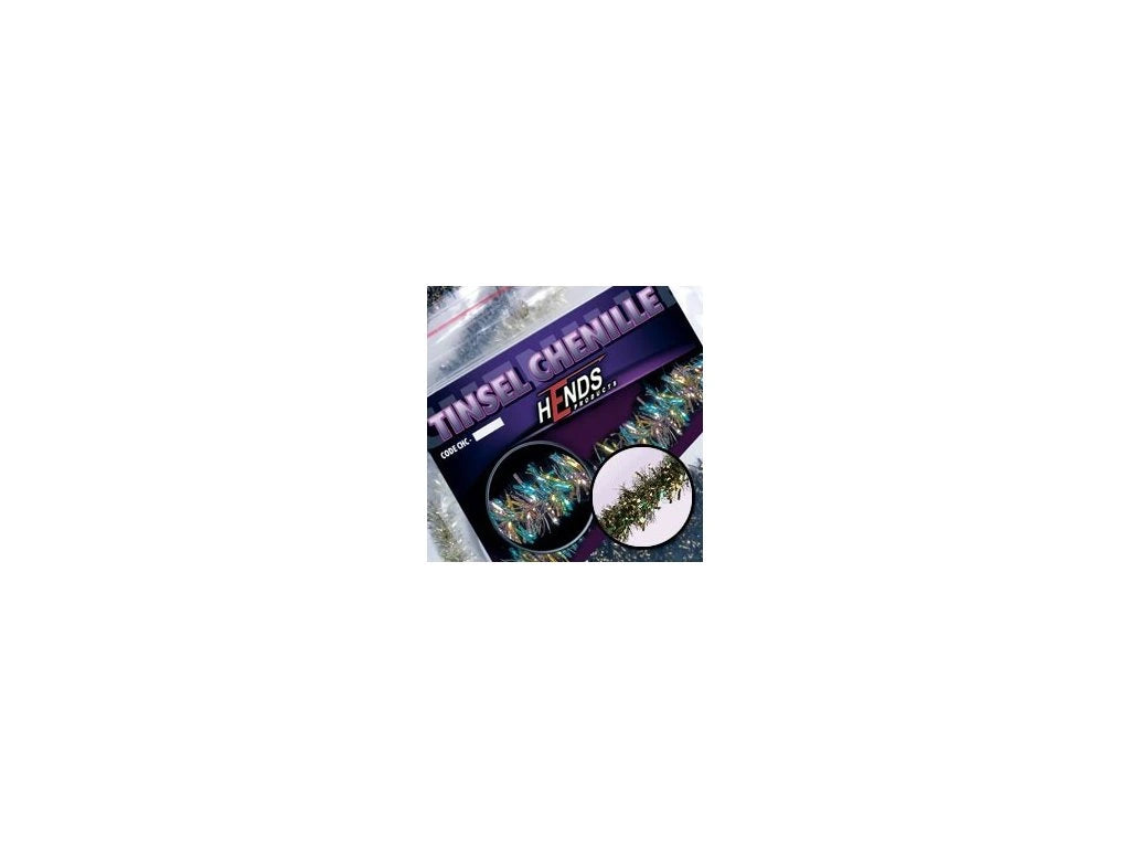 Hends Flash Chenille 4 mm - Tinsel Peacock 04