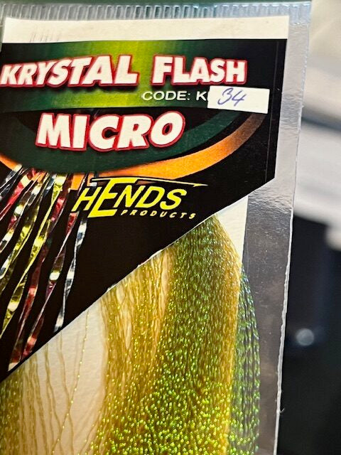Krystal Flash - 34 Micro Flash Olive