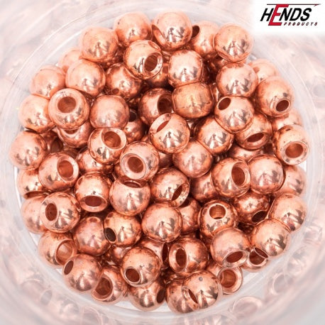 Hends Beads Jig Tungsten Slotted - Copper, 4 mm