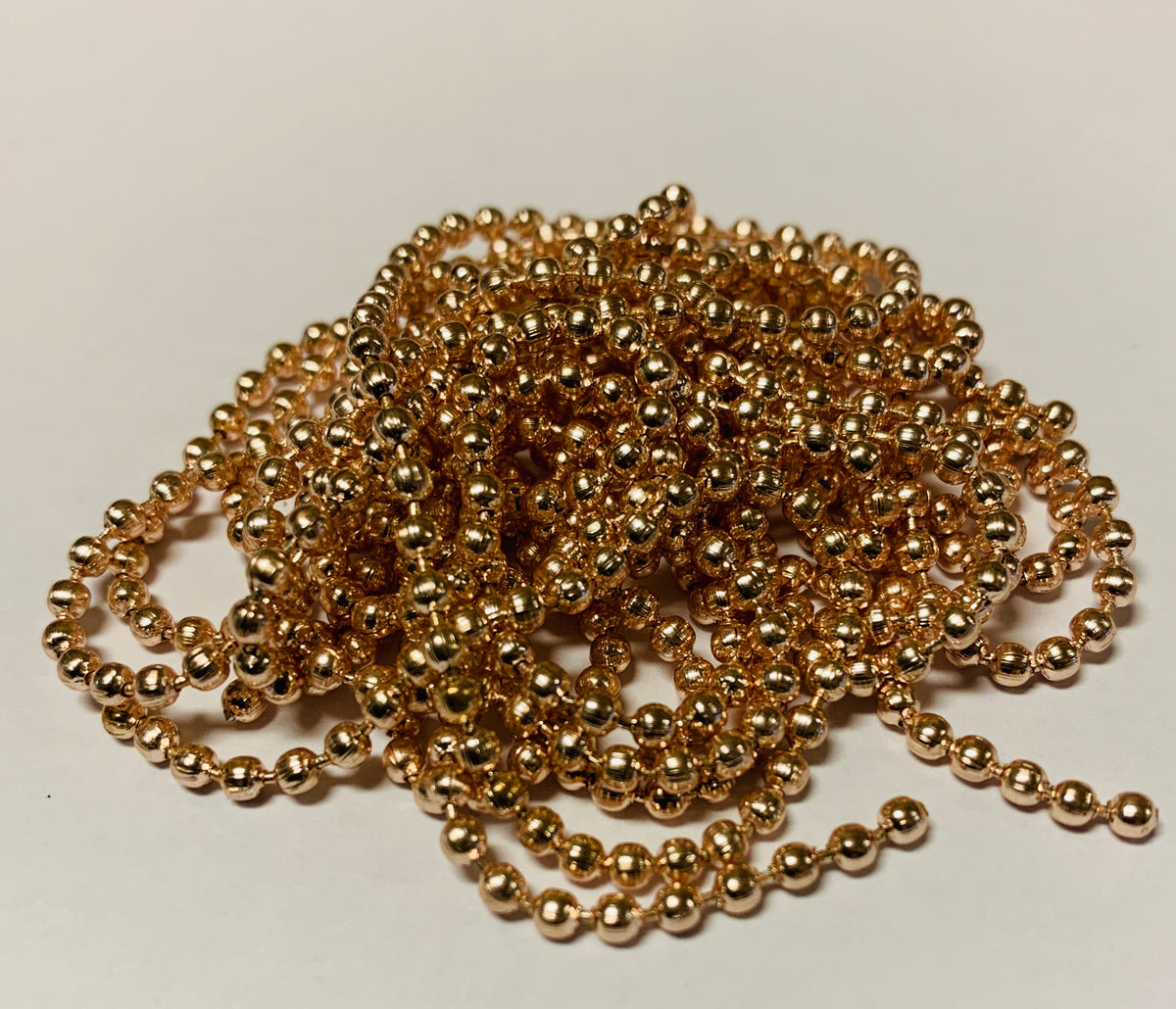 Bead Chain 2 mm - Rose Pink