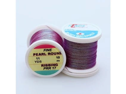 Hends Pearl Round Ribbing - Violet pearl - 17