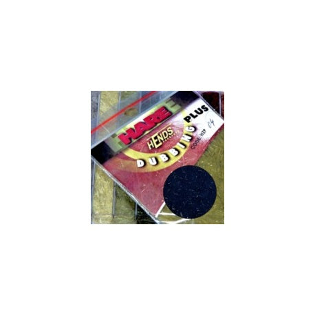 Hare Dubbing Plus - Black - pearl eff. - 15