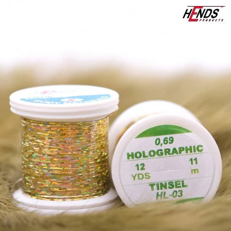 Holographic Tinsel - Gold - 03