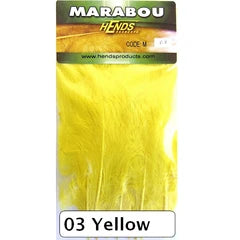 Hends Marabou - Yellow - 3