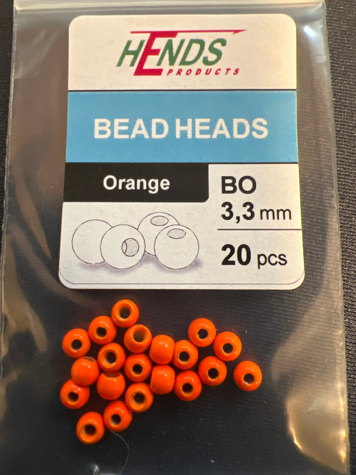 Hends Bead Head (Brass/Messing) image 0