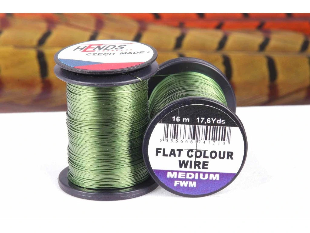 Hends Flat Wire - Olive - 15