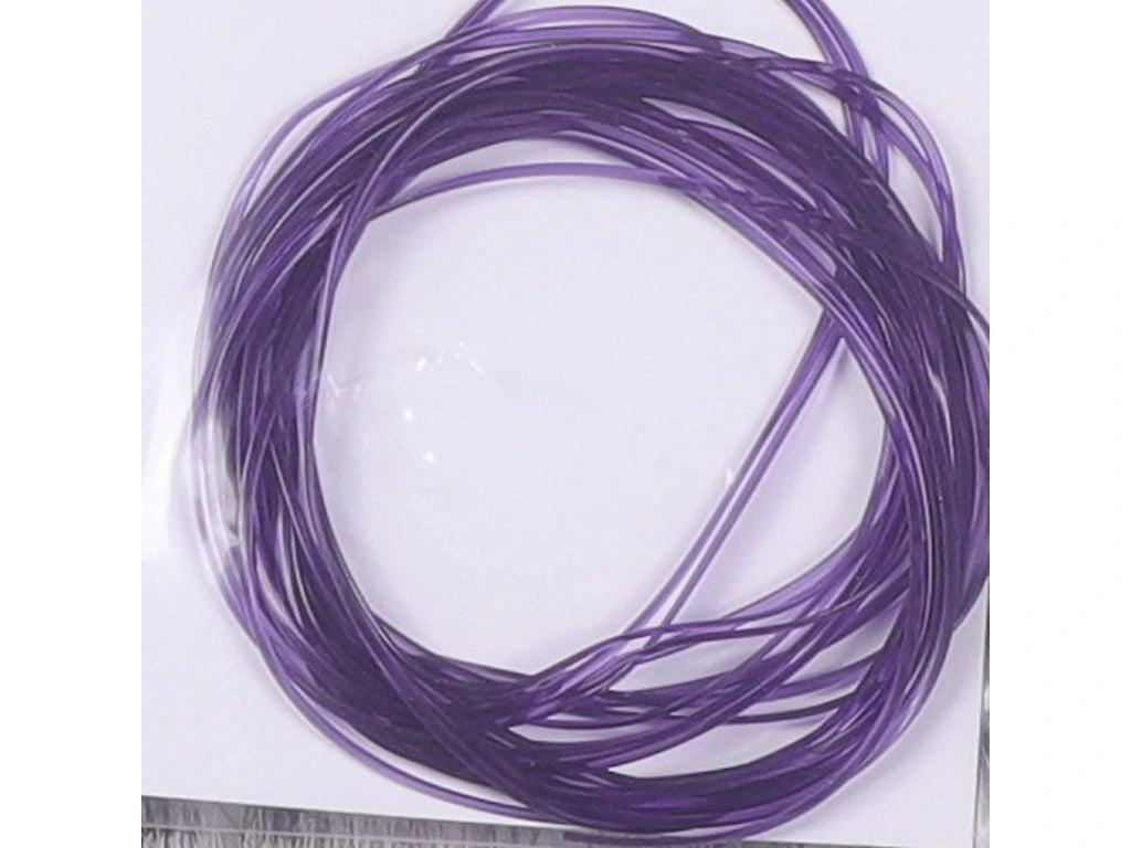 Body Glass Half (Larva Lace) Round 1,2 mm - Violet - 18