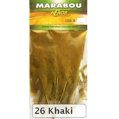 Hends Marabou - Olive Brown - 26
