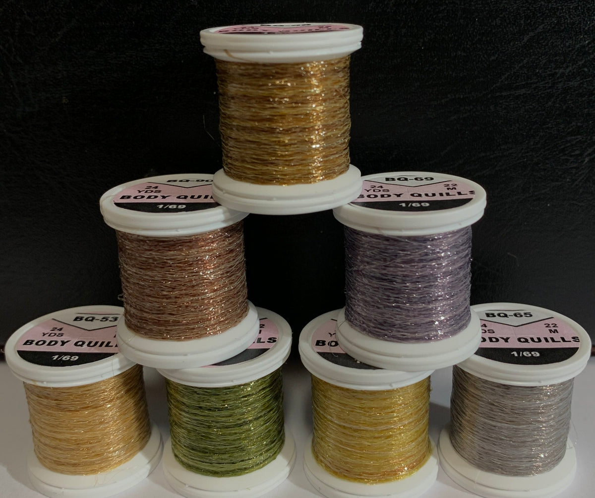 Hends Body Quills - Brown - Orange Tip multicol. - 53