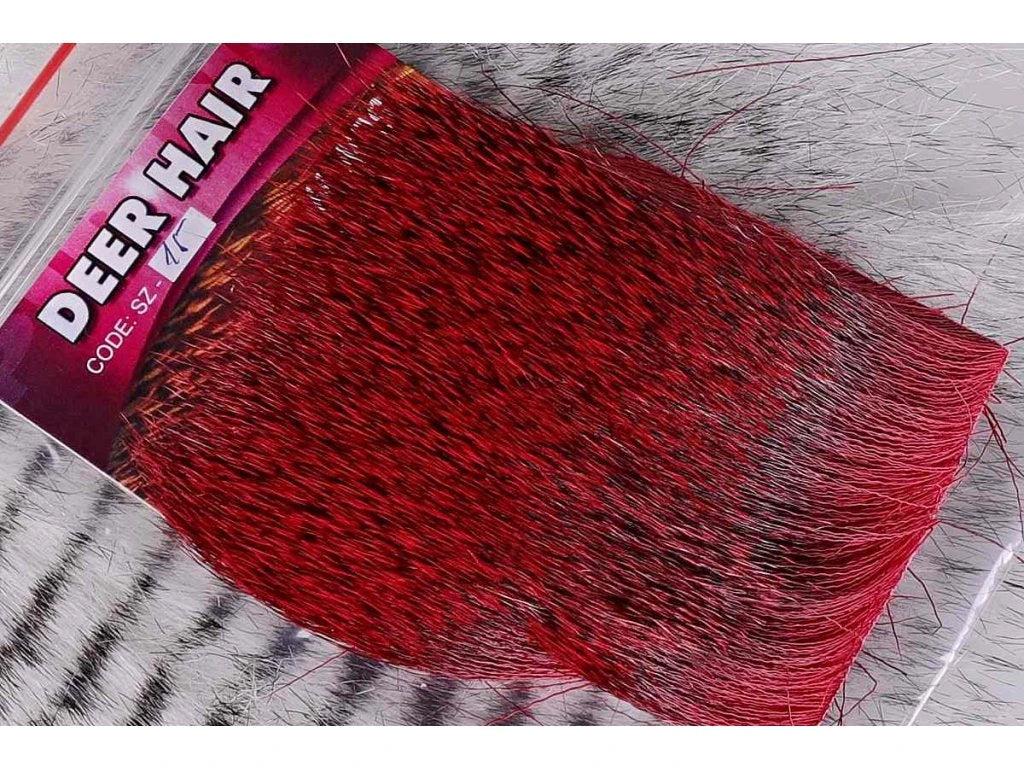 Deer Hair - Red-15