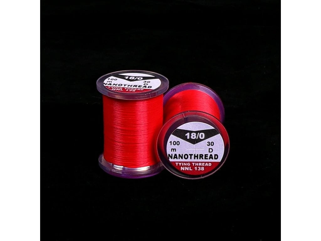 Hends NanoThread 12/0 stor org spole - Red 156