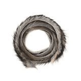 Zonker Strip Muskrat - Grey Black 69, 2,5 mm