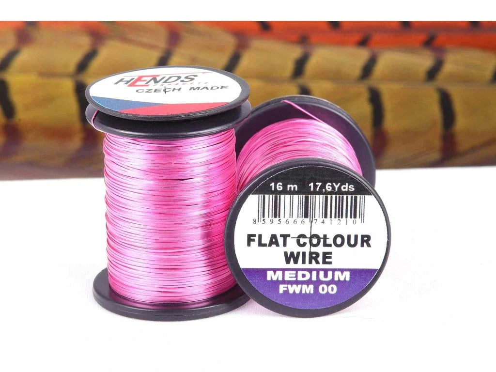 Hends Flat Wire - Pink - 16