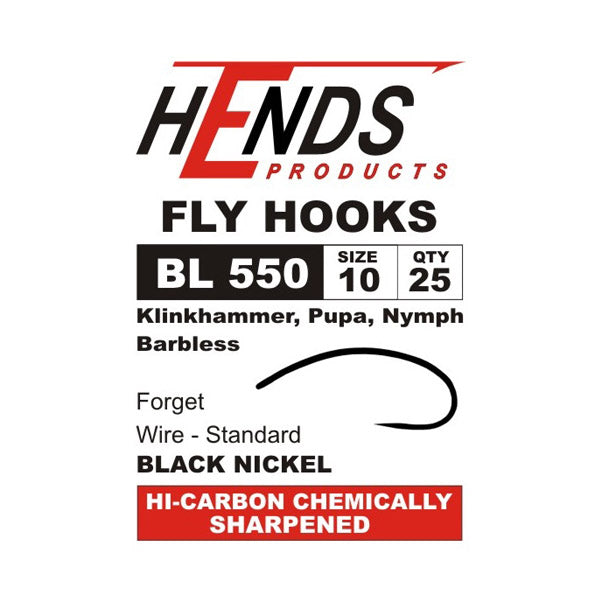 Hends 550 BL-Klinkhammer - Barbless