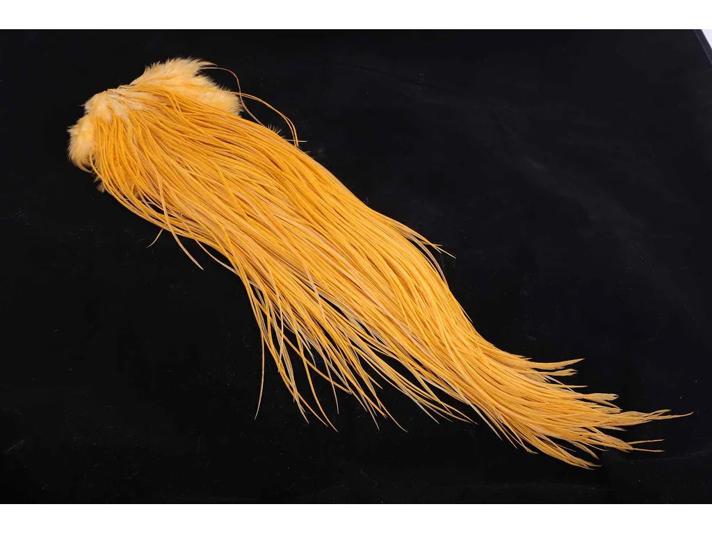Hends Dry Fly Hackle S-M-L - S06 Golden Straw